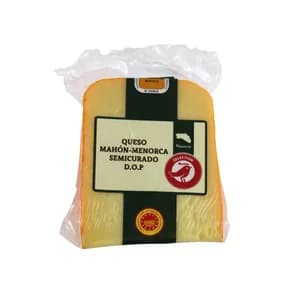 AUCHAN Queso semicurado de vaca D.O.P. Mahón-Menorca 180 g. Producto Alcampo