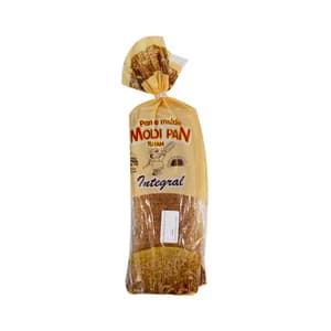 MOLDIPAN Pan de molde elaborado con harina integral grano completo (54%) 500 g.