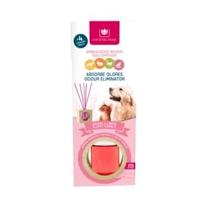 CRISTALINAS Varillas absorbe olores mascota, Aire Limpio CRISTALIZAS 30 ml.