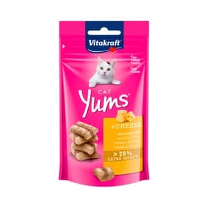 VITAKRAFT Snacks para gatos Snacks para gatos yums queso 40 g.