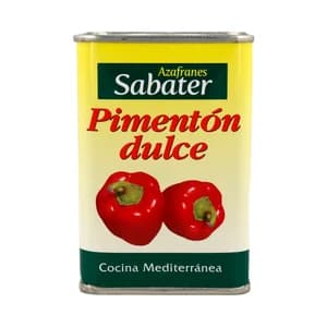 SABATER Pimentón dulce lata de 160 g.