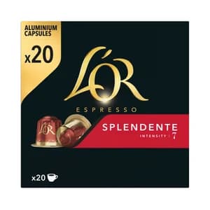 L´OR Café cápsulas splendente I7 20 uds 104 g.