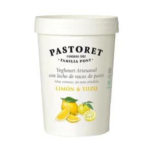 PASTORET Yogur artesanal cremoso con limón y yuzu 500 g.
