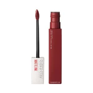 MAYBELLINE Super stay matte ink tono 050 Voyager Barra de labios con acabado mate y de larga duración.