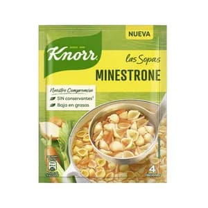 KNORR Sopa Minestrone sobre de 59 g.
