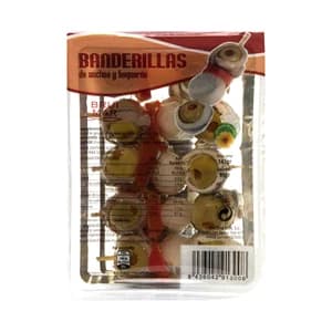 BRUI MAR Banderilla anchoa y boquerón BRUI MAR 145 g.
