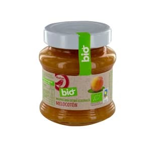 ALCAMPO ECOLÓGICO Mermelada extra de melocotón ALCAMPO ECOLÓGICO 350 g.