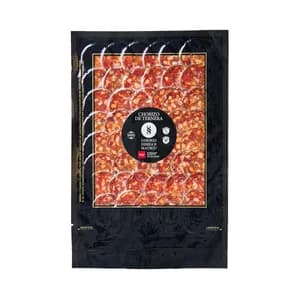 SABORES SIERRA DE MADRID Chorizo de ternera cortado en lonchas 80 g.
