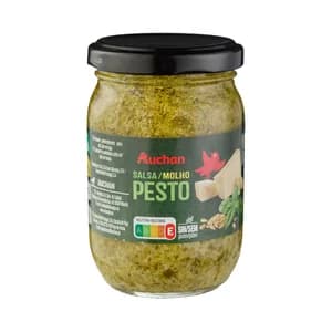 PRODUCTO AUCHAN Salsa de pesto verde 185 g.