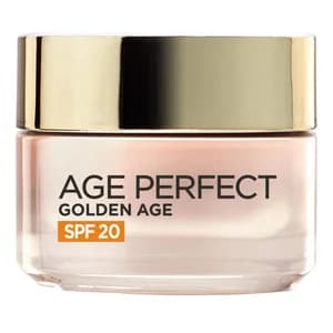 L´ORÉAL PARIS Crema de día con SFP 20, para pieles maduras y apagadas L"ORÉAL PARIS Age perfect golden age 50 ml.
