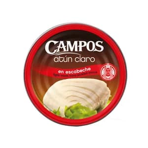 CAMPOS Atún claro en escabeche 104 g.