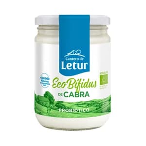 CANTERO DE LETUR Ecobífidus natural de cabra con probióticos 420 g.