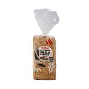 PRODUCTO ALCAMPO Pan de molde integral de semillas y pipas 675 g.