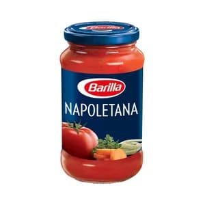 BARILLA Salsa Napoletana (Napolitana) con base de tomate BARILLA 400 g.