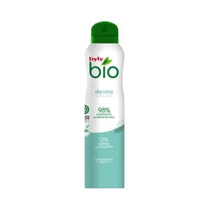 BYLY Dermo Desodorante concentrado para mujer, en spray sin gas, con fórmula extra suave 75 ml.