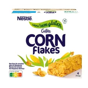 NESTLÉ Barritas de cereales sin gluten NESTLÉ GOFREE CORNFLAKES 375 g.
