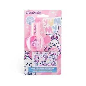 MARTINELIA Yummy Esmalte de uñas transparente + pegatinas.
