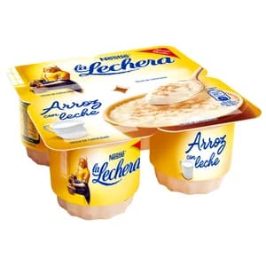 LA LECHERA Arroz con leche LA LECHERA de Nestlé 4 x 115 g.