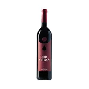 CRIA CUERVOS Vino tinto crianza con D.O. Ca. Rioja botella 75 cl.