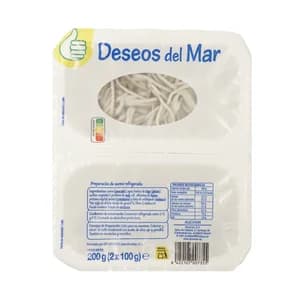 PRODUCTO ECONÓMICO ALCAMPO Antojos (sucedáneo de angulas) 200 g.