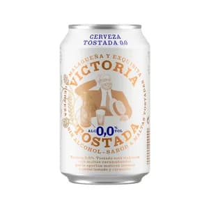 VICTORIA Cerveza 0,0 tostada 33 cl.