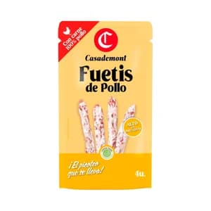 CASADEMON Fuetis mini fuets de pollo 100% 4 x 10 g.