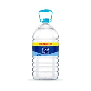 FONT VELLA Agua mineral garrafa de 6,25 l.