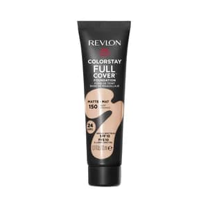 REVLON Colorstay full cover Tono 150 Buff chamois Base de maquillaje cobertura total, con acabado mate.
