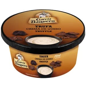 GARCÍA BAQUERO Crema de queso semi con trufa 125 g.