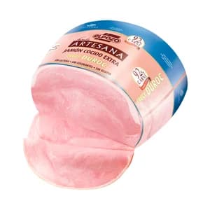 EL POZO 1954 Jamón cocido extra de jamones 100% nacionales cruce Duroc - Loncha fina 1 mm