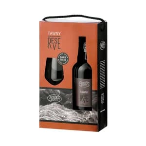 BORGES PORTO Vino Oporto Tawny reserva + copa botella 75 cl
