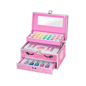 MARTINELIA Maletín de maquillaje de 3 pisos.