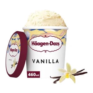 HÄAGEN-DAZS Tarrina de helado crema con sabor a vainilla ml.