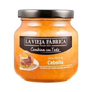 LA VIEJA FABRICA Salsa dulce de cebolla - Tarro 290g