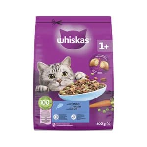 WHISKAS Alimento de gato seco adulto de atún 800g