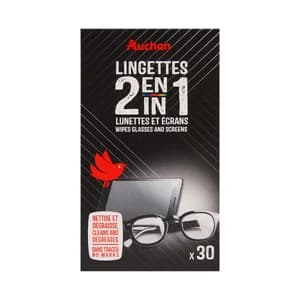 PRODUCTO ALCAMPO Toallitas ópticas 30 uds.