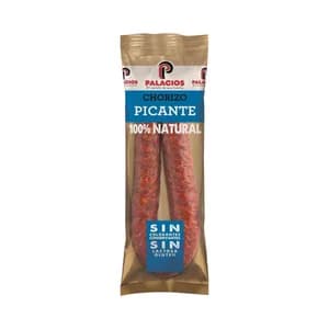 PALACIOS Chorizo casero picante de categoria extra PALACIOS 250 g.