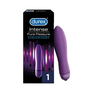 DUREX Mini vibrador estimulador (puedes utilizarlo en pezones, clítoris y labios) DUREX Intense.