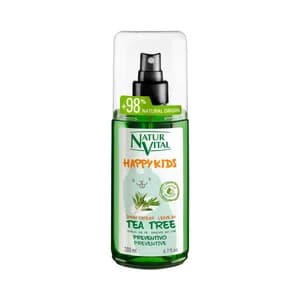 NATUR VITAL Happy kids Champú preventivo en spray, con aceite de arból de té 200 ml.