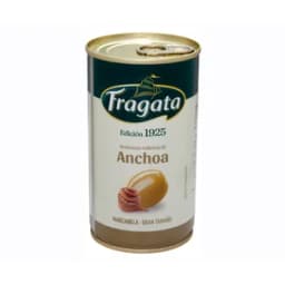 FRAGATA Aceitunas manzanilla rellenas de anchoa en lata 150 gr.