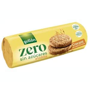 GULLON ZERO Galletas crocant 280 g.