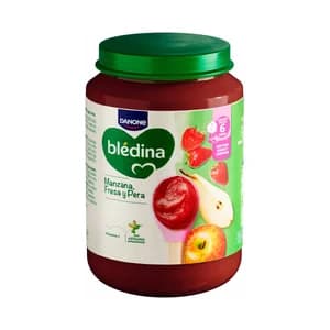 BLÉDINA de Danone Tarrito de fruta (manzana, pera y fresa), a partir de 6 meses 200 g.