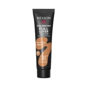 REVLON Colorstay full cover Tono 410 Base de maquillaje cobertura total, con acabado mate.