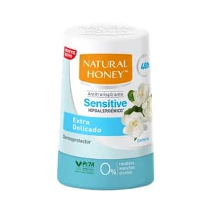 NATURAL HONEY Sensitive Desodorante roll on unisex, aroma a gardenia 50 ml.