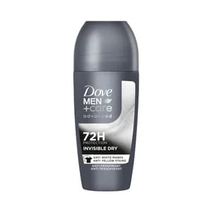 DOVE Men + care advanced insible dry Desodorante roll on para hombre antitranspirante (sin alcohol) 50 ml.