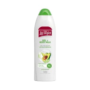 LA TOJA Gel y body milk con sales minerales y aroma a aguacate 600 ml.