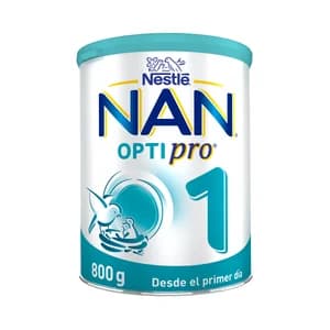 NAN Optipro Leche en polvo de inicio, para lactantes desde el primer día 800 g.