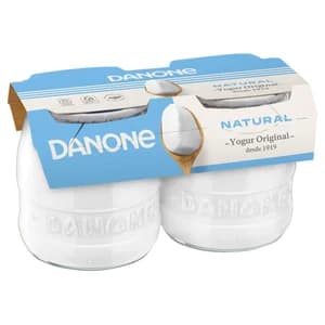 DANONE Yogur natural Original 2 x 130 g.