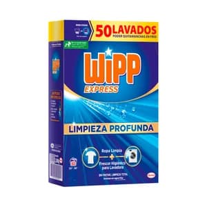 WIPP EXPRESS Detergente en polvo para una limpieza profunda 50 lavados