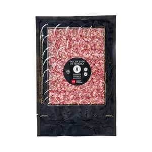 SABORES SIERRA DE MADRID Salchichón de ternera cortado en lonchas 80 g.